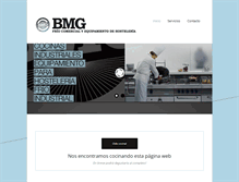 Tablet Screenshot of bmgequipamientos.com